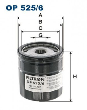 FILTRON OP525/6 - Ölfilter