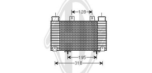 DIEDERICHS DCA1078 - Ladeluftkühler