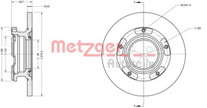 METZGER 6110205 - Bremsscheibe