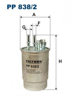 FILTRON PP838/2 - Kraftstofffilter