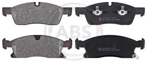 A.B.S. 37878 - Bremsbelagsatz, Scheibenbremse