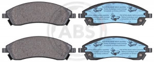 A.B.S. 37570 - Bremsbelagsatz, Scheibenbremse