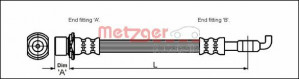 METZGER 4112176 - Bremsschlauch