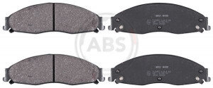 A.B.S. 38921 - Bremsbelagsatz, Scheibenbremse