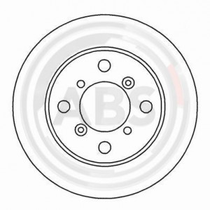 A.B.S. 16625 - Bremsscheibe