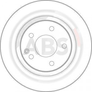 A.B.S. 17365 - Bremsscheibe