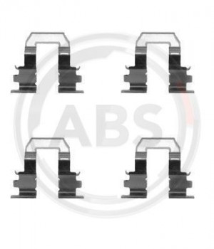 A.B.S. 1255Q - Zubehörsatz, Scheibenbremsbelag