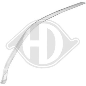 DIEDERICHS 6607162 - Zier-/Schutzleiste, Stoßfänger