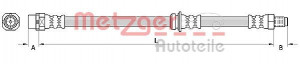 METZGER 4110946 - Bremsschlauch