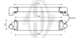 DIEDERICHS DCA1141 - Ladeluftkühler