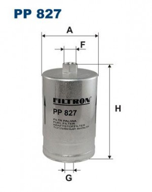 FILTRON PP827 - Kraftstofffilter