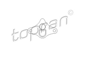 TOPRAN 207315 - Dichtung, AGR-Ventil