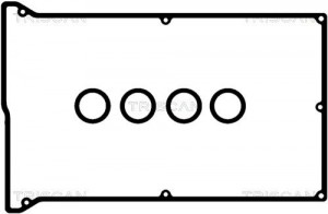 TRISCAN 515-2582 - Dichtungssatz, Zylinderkopfhaube