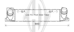 DIEDERICHS DCA1127 - Ladeluftkühler