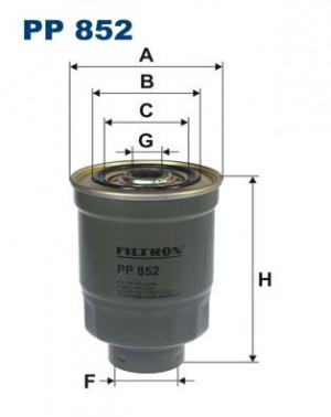 FILTRON PP852 - Kraftstofffilter