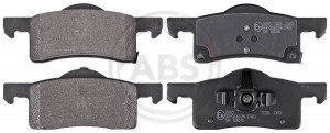 A.B.S. 38935 - Bremsbelagsatz, Scheibenbremse