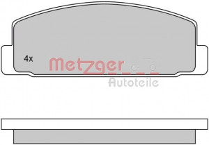 METZGER 1170206 - Bremsbelagsatz, Scheibenbremse