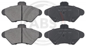 A.B.S. 38600 - Bremsbelagsatz, Scheibenbremse
