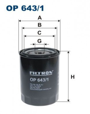 FILTRON OP643/1 - Ölfilter