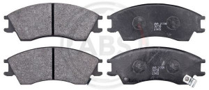 A.B.S. 36738 - Bremsbelagsatz, Scheibenbremse