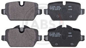 A.B.S. 37883 - Bremsbelagsatz, Scheibenbremse