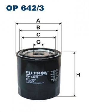 FILTRON OP642/3 - Ölfilter