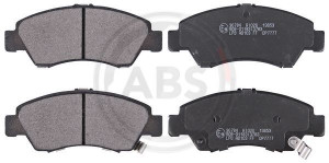 A.B.S. 36784 - Bremsbelagsatz, Scheibenbremse