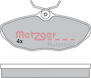 METZGER 1170341 - Bremsbelagsatz, Scheibenbremse