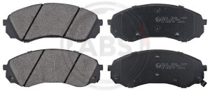 A.B.S. 37618 - Bremsbelagsatz, Scheibenbremse