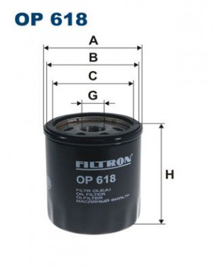 FILTRON OP618 - Ölfilter