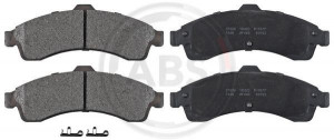 A.B.S. 37626 - Bremsbelagsatz, Scheibenbremse