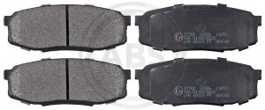 A.B.S. 37702 - Bremsbelagsatz, Scheibenbremse