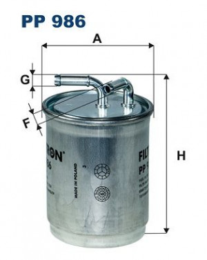 FILTRON PP986 - Kraftstofffilter