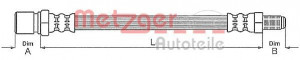 METZGER 4117034 - Bremsschlauch