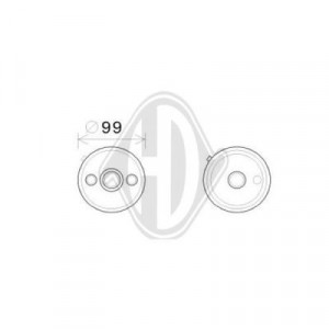 DIEDERICHS DCO1077 - Ölkühler, Automatikgetriebe
