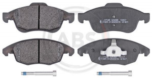 A.B.S. 37598 - Bremsbelagsatz, Scheibenbremse