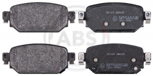 A.B.S. 35169 - Bremsbelagsatz, Scheibenbremse