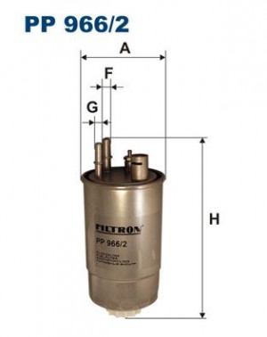 FILTRON PP966/2 - Kraftstofffilter