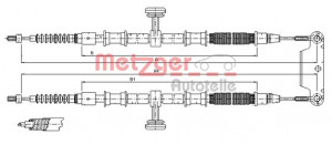 METZGER 11.5944 - Seilzug, Feststellbremse