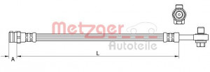 METZGER 4111477 - Bremsschlauch