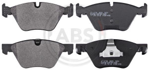 A.B.S. 37786 - Bremsbelagsatz, Scheibenbremse