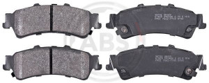A.B.S. 38792 - Bremsbelagsatz, Scheibenbremse