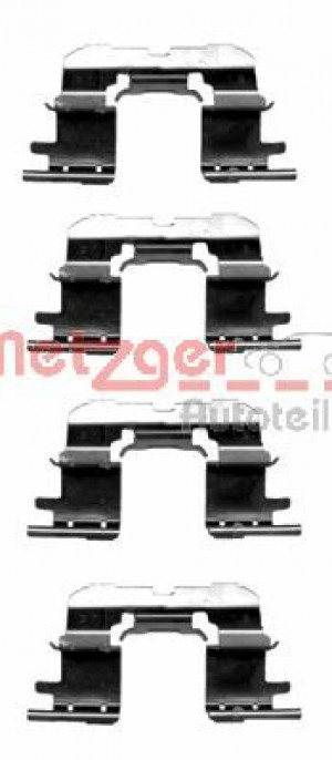 METZGER 109-1227 - Zubehörsatz, Scheibenbremsbelag