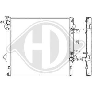DIEDERICHS DCM3901 - Kühler, Motorkühlung