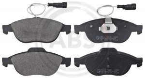 A.B.S. 37064 - Bremsbelagsatz, Scheibenbremse