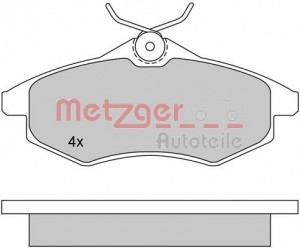 METZGER 1170163 - Bremsbelagsatz, Scheibenbremse