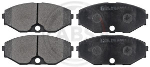 A.B.S. 37161 - Bremsbelagsatz, Scheibenbremse