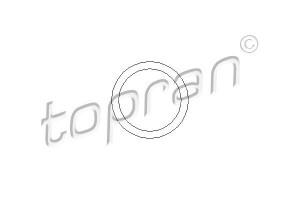 TOPRAN 207484 - Dichtung, Thermostat