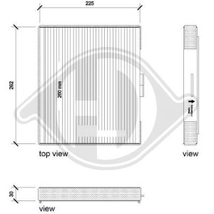 DIEDERICHS DCI0216 - Filter, Innenraumluft