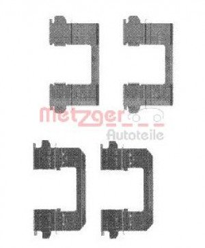 METZGER 109-1736 - Zubehörsatz, Scheibenbremsbelag